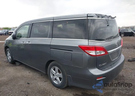 2015 Nissan Quest Sv from USA, damaged, VIN JN8AE2KP3F9131301
